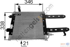 BEHR AC216000S KLİMA RADYATÖRÜ VW POLO 95-00(AC216000S) 6N0820413B VW