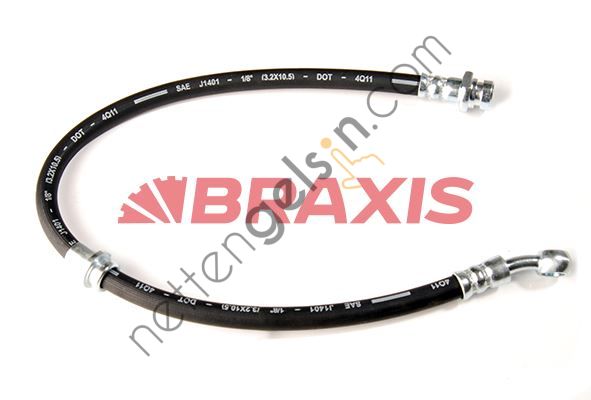 BRAXIS AH0670 ON SAG FREN HORTUMU SANTA FE I 01 06  HYUNDAI BİNEK FREN HORTUMU
