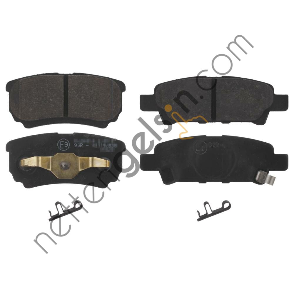 BLUEPRINT ADA104209 ARKA FREN BALATASI LANCER 1,3I-1,6I-2,0I 03->08&sol;LANCER 1,5I H&sol;b Sportback-1,5I Sed-1,8I-2,0I 08->&sol;OU  MITSUBISHI BİNEK FREN BALATASI