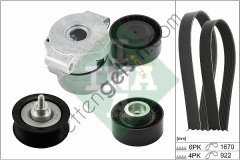 INA 529030110 ALTERNATOR GERGI 4 LU SETI (GERGI ,KAYIS, 2 AVERE BILYA) JUMPER III 22DT PUMA TRANSIT CUSTOM  FORD BİNEK ALTERNATÖR GERGİ RULMANI