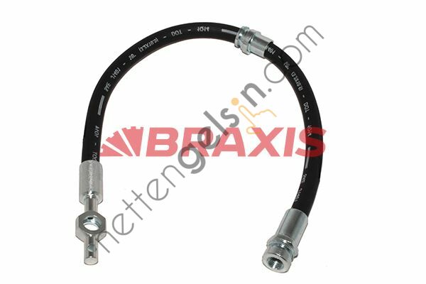 BRAXIS AH0672 ARKA SOL FREN HORTUMU SANTA FE I (ABS LI ARACLAR ICIN) 01 06  HYUNDAI BİNEK FREN HORTUMU