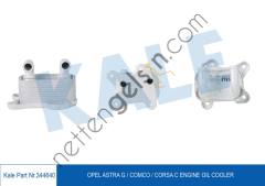 KALE 344640 YAG SOGUTUCU ASTRA G COMCO CORSA C Y17DT Y17DTL  OPEL BİNEK MOTOR YAĞ SOĞUTUCU