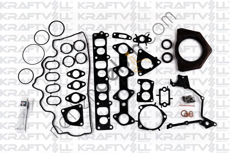 KRAFTVOLL 12010046 MOTOR TAKIM CONTASI SKT KECELI SIVI CONTALI BRAVA BRAVO DOBLO MAREA (SKT 415185) / (1,9D VE 1,9JTD ICIN UYUMLU) / (SILINDIR KAPAK CONTASIZ)  FIAT BİNEK MOTOR FULL TAKIM CONTA