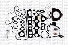 KRAFTVOLL 12010046 MOTOR TAKIM CONTASI SKT KECELI SIVI CONTALI BRAVA BRAVO DOBLO MAREA (SKT 415185) / (1,9D VE 1,9JTD ICIN UYUMLU) / (SILINDIR KAPAK CONTASIZ)  FIAT BİNEK MOTOR FULL TAKIM CONTA