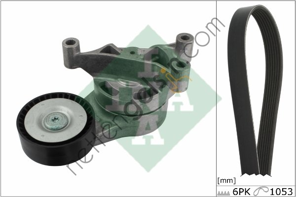 INA 529005210  V KAYIS SETI GOLF V VI JETTA PASSAT A3 ALTEA LEON OCTAVIA CBPA CKJA CDLJ 2.0FSI  VW-AUDI-SEAT-SKODA BİNEK ALTERNATÖR GERGİ RULMANI