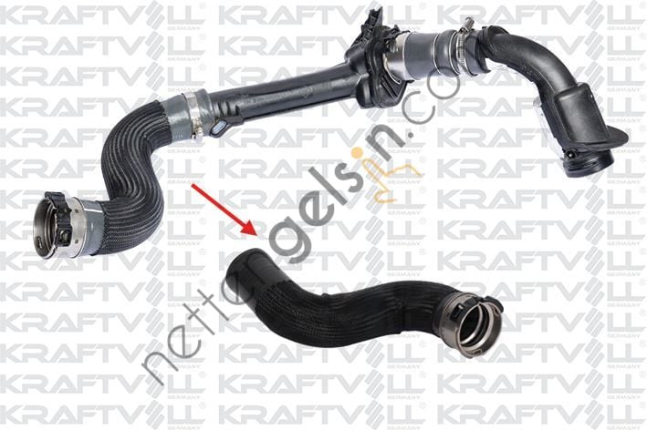 KRAFTVOLL 10030998 TURBO HORTUMU BUYUK PLASTIK PARCA HARIC RENAULT MEGANE III 1.5 DCI RENAULT FLUENCE 1.5 DCI 11>  RENAULT BİNEK TURBO HORTUMU