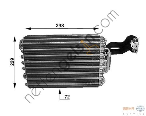 BEHR AE31000S EVAPORATÖR 124(AE31000S) A1248300758 MERCEDES