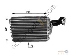 BEHR AE31000S EVAPORATÖR 124(AE31000S) A1248300758 MERCEDES