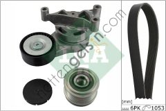INA 529005220 V KAYIS SETI A3 TT ALTEA LEON OCTAVIA GOLF V JETTA PASSAT SCIROCCO 05> AXX BPY BWA CAWB CBFA CCTA CCZA  VW-AUDI-SEAT-SKODA BİNEK V KAYIS GERGI SETI