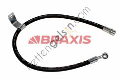 BRAXIS AH0680 ARKA SOL HORTUMU SONATA 93 98 (ABSLI ARACLAR ICIN)  HYUNDAI BİNEK FREN HORTUMU