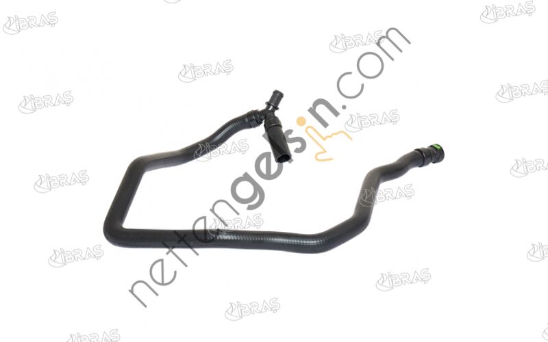 IBRAS 19731 KALORIFER SU CIKIS HORTUMU (TERMOSTAT KAPAGINA GIREN) FIESATA 05>08 FUSION 05>12 1,4 ZETEC S 16V  FORD BİNEK KALORIFER SU HORTUMU