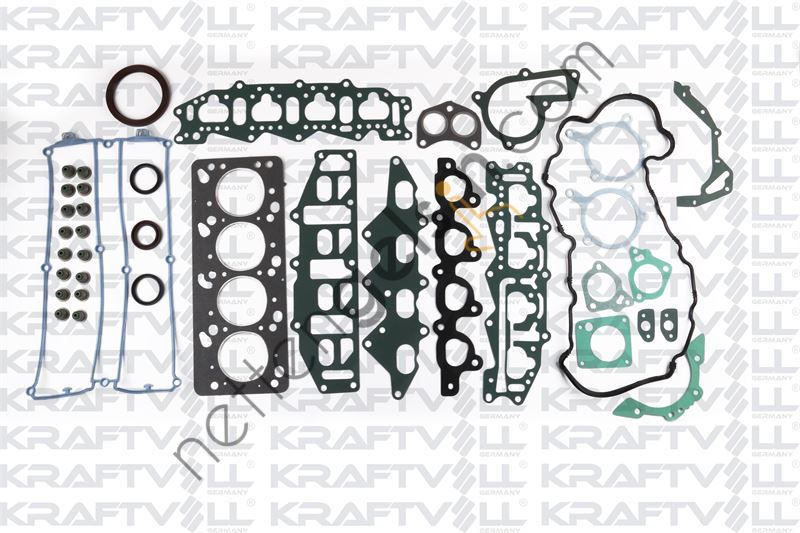 KRAFTVOLL 12010032 MOTOR TAKIM CONTA (SKT KECELI+SUBAP LASTIKLI) S,K,C DAHIL ESCORT CLX 1,6 ZETEC E 16V 92>00 MONDEO I / II 1,6 16V 93>00  FORD BİNEK MOTOR FULL TAKIM CONTA