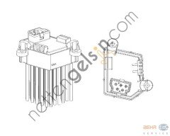 BEHR ABR33000S KLİMA ŞALTERİ E-46 / E-39 / VOGUE (ABR33000S) 64116920365 BMW