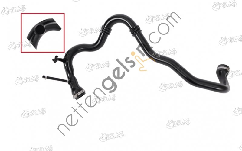 IBRAS 11140 HAVA FILTRE HORTUMU DACIA LOGAN I SANDERO I DUSTER 1.5 DCI  DACIA BİNEK HAVA FİLTRE HORTUMU