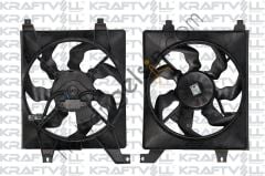 KRAFTVOLL 08120056 KLIMA FANI KOMPLE ACCENT ERA 1,4 1,6 BENZINLI CIFT FANLI 2006 2011  HYUNDAI BİNEK