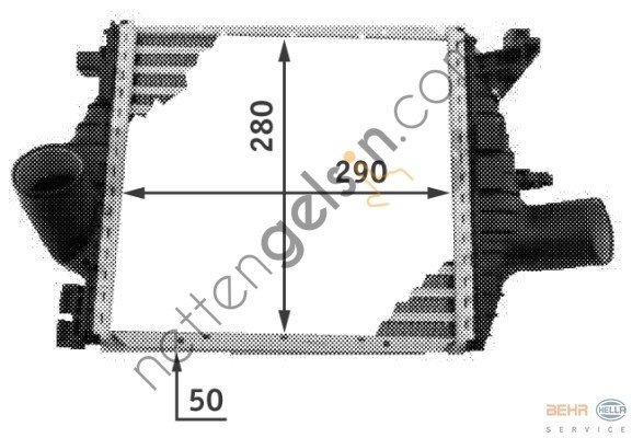 BEHR CI106000P INTERKOL RADYATÖRÜ VİTO CDI (CI106000P) A6385012901 MERCEDES