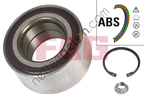 FAG 713649580 ARKA TEKER RULMANI BMW F22 F87 F23 F30 F80 F31 F34 F32 F82 F33 F83 F36 MERCEDES W176 W246 X156  BMW BİNEK TEKER PORYASI