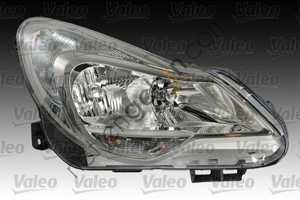 VALEO 044586 FAR SAG MOTORLU AMPULLU (KROM) CORSA D 09> 14  OPEL BİNEK FAR KOMPLE