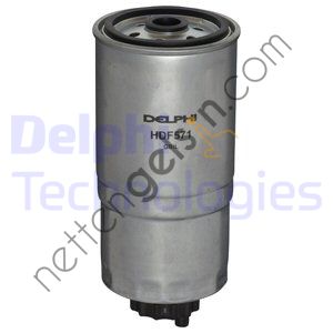 DELPHI HDF571 MAZOT FILTRESI PUNTO II 1,9TD / 1,9JTD 80 / 86HP SORENTO 2,5CRDI 02> BOXER II JUMPER II DW10TD 2,8HDI DUCATO 2,0HDI 2,8JTD  FIAT BİNEK YAKIT FİLTRESİ