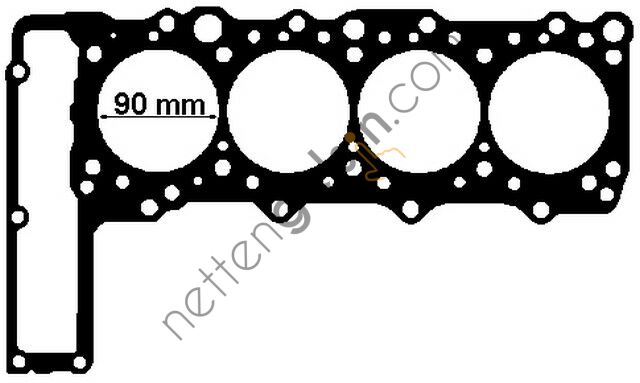 ELRING 832.962 CONTA SİLİNDİR KAPAK 601 MİNİBÜS A6010163320 MERCEDES