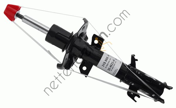 SACHS 315 866 ON AMORTISOR SOL FIESTA VI (CB1, CCN) 08>17 B-MAX 14> KA + 18> COURIER 14>  FORD BİNEK AMORTİSÖR