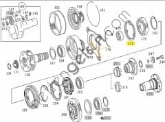 EURORICAMB 60532241 SENKROMENÇ AĞIR SERİ G-131 G-240-16 >KARBON FİBER A9472603045 MERCEDES