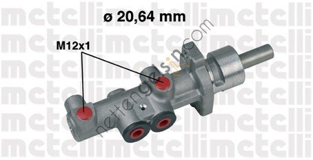 METELLI 05-0404 ANA MERKEZ VW POLO 02-> 20,64 FTE +ABS 6Q0611019E VW
