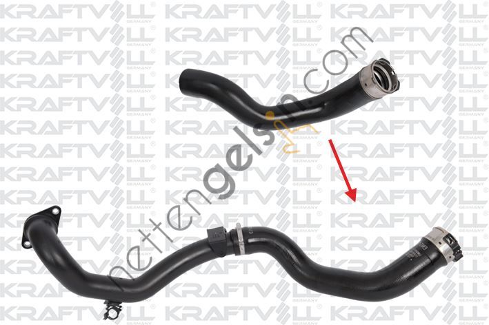 KRAFTVOLL 10031460 TURBO HORTUMU PLASTIK PARCA HARIC EGEA / 500 L 1.3 MULTIJET  FIAT BİNEK TURBO HORTUMU
