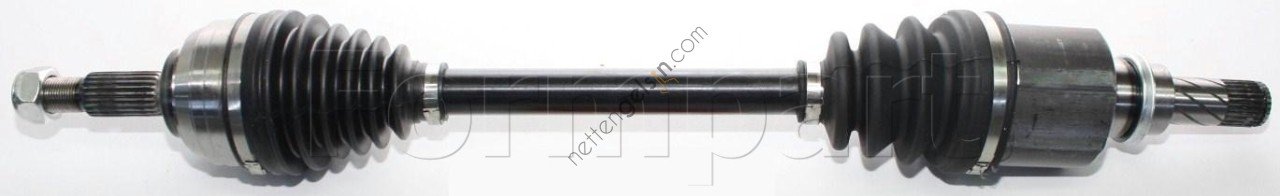 FORMPART 22380093/S ON AKS KOMPLE SOL LOGAN MCV CLIO III MODUS 1,5DCI 05> (DIS FREZE:23 IC FREZE:26 UZUNLUK:649)  DACIA BİNEK AKS MİLİ