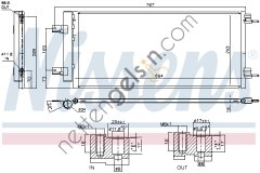 NISSENS 940734 KLİMA RADYATÖRÜ OPEL ASTRA K B14XFL/1.6 CDTI 39131676 OPEL
