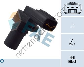 FAE FA:79139 KRANK DEVİR SENSÖRÜ ASTRA G&sol;CORSA C&sol;COMBO C Y17DT 6238153 OPEL