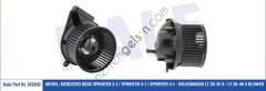 KALE 343430 KALORIFER MOTORU SPRINTER 901 902 903 904 905 96>06 LT 28 35 46 96>06  VW-AUDI-SEAT-SKODA BİNEK KALORİFER MOTORU