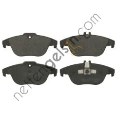 SWAG 10916736 ARKA FREN BALATASI W204 C-CLASS VERSIYON 2 (122,5 mm X 52,4 mm X 52,6 mm X 52,6 mm)  MERCEDES BİNEK FREN BALATASI